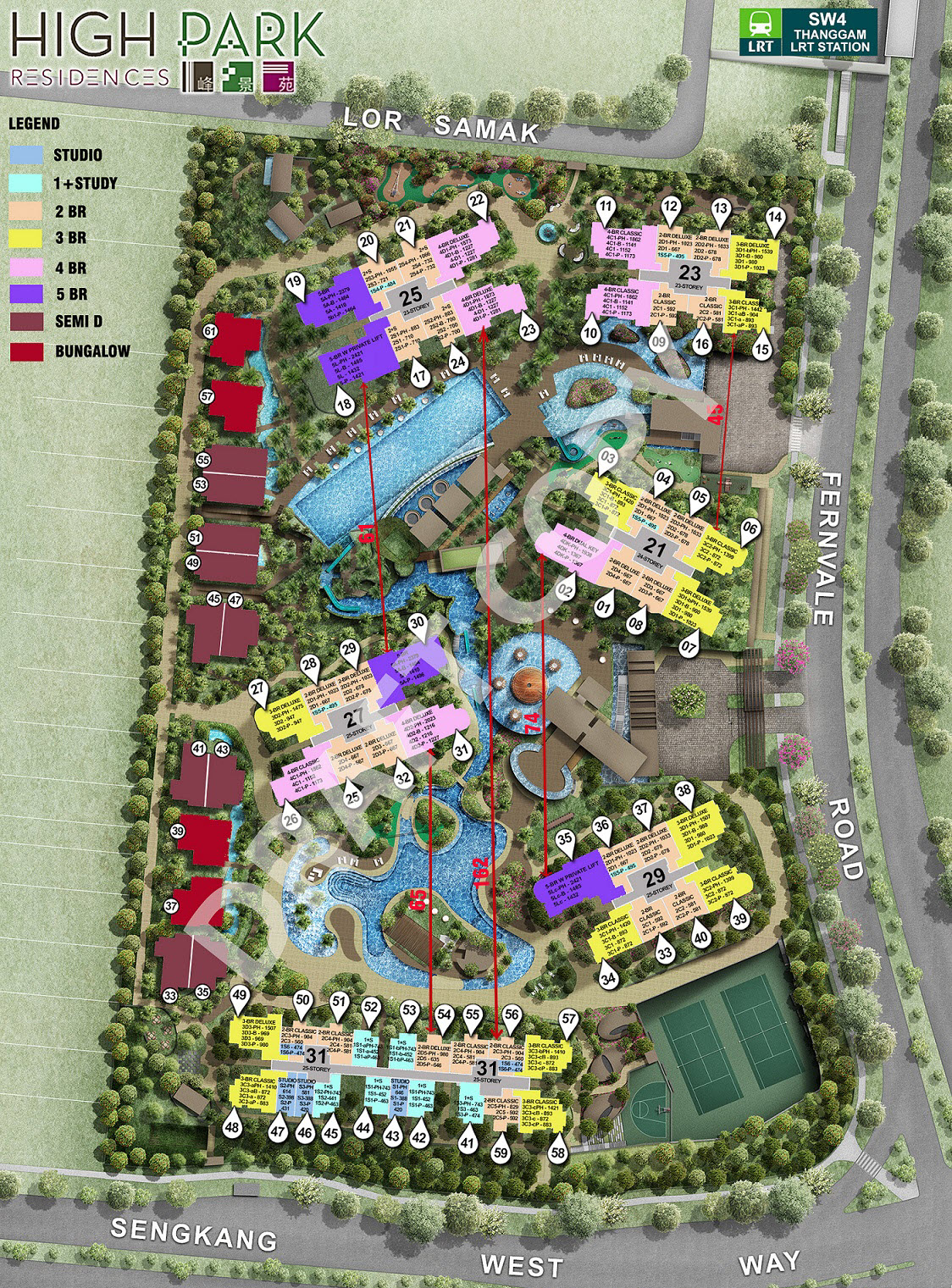 high-park-residences-site-plan